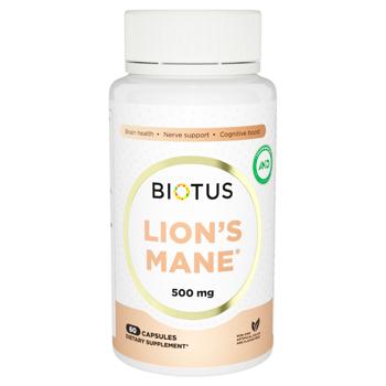 Їжовик гребінчастий, Lion's Mane, Biotus, 60 капсул