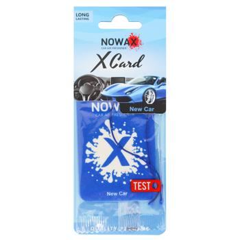 Ароматизатор воздуха Nowax X Card New Car - купить, цены на MasterZoo - фото 1