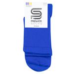 Носки Premier Socks Премиум женские с высокой резинкой р.23-25 синий