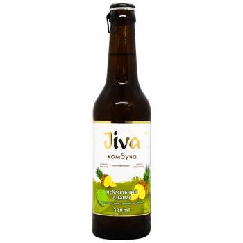 Комбуча Jiva неХмельной Ананас 0,33л
