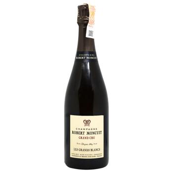 Шампанское Moncuit Grands Blancs белое экстра брют 12% 0,75л - купить, цены на ULTRAMARKET - фото 1