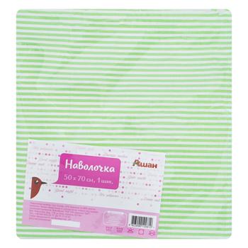 Auchan Pillowcase 50х70cm - buy, prices for Auchan - photo 1