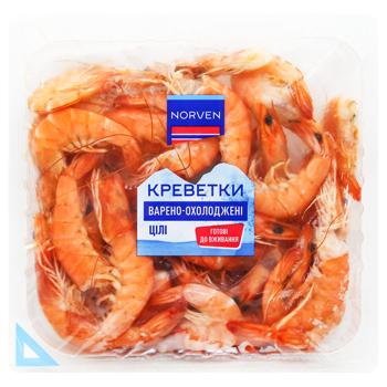 Креветки Norven целые вареные охлажденные 400г - купить, цены на Auchan - фото 2