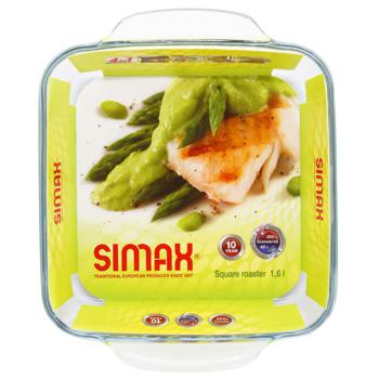 Simax Baking Dish made of heat-resistant glass square 25.4X21cm 1.6l - buy, prices for NOVUS - photo 2