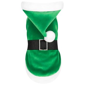 Pet Fashion Santa Christmas Body-Cloth for Dogs s.S Green - buy, prices for - photo 1