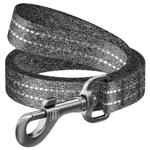 Waudog Re-cotton Reflective Leash 3m/15mm Gray