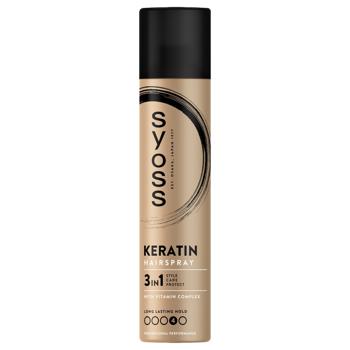 Syoss Keratin 4 Hairspray 300ml - buy, prices for NOVUS - photo 1