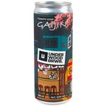 Пиво Underwood Gaijin світле нефільтроване 3% 0,33л