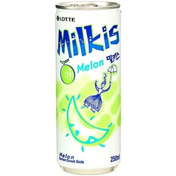 Lotte Milkis Melon Korean Cream Soda 250ml - buy, prices for Auchan - photo 1