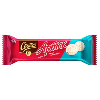 Вафли СВІТОЧ® Артек со вкусом пломбира 71г