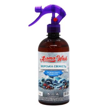 Освіжувач повітря аерозольний Aroma Wash Морська свіжість 500мл - купити, ціни на NOVUS - фото 1