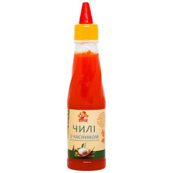 Yamchan Chile Sauce with Garlic 200g - buy, prices for Grono - photo 1