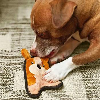 Outward Hound Invincibles Mini Puppy Plush Dog Toy with Squeaker 20cm - buy, prices for MasterZoo - photo 3