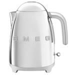 Чайник електричний стиль 50х колір сріблий SMEG 1 шт