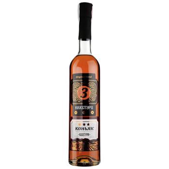 Коньяк Кахетури 3 роки 40% 0,5л - купити, ціни на Таврія В - фото 2