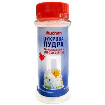 Пудра сахарная Auchan термостабильная 70г - купить, цены на Auchan - фото 1