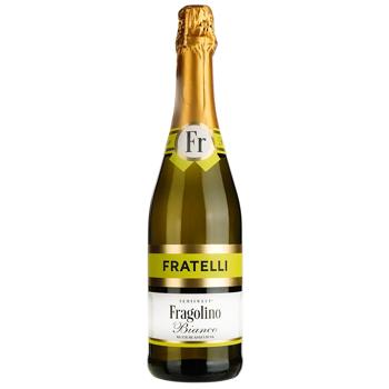 Напій винний ігристий Fratelli Fragolino Bianco білий напівсолодкий 6-6,9% 0,75л - купити, ціни на NOVUS - фото 2