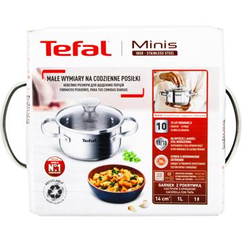 Tefal Minis Pot with Lid 14cm 1l - buy, prices for - photo 4