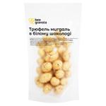 Трюфель мигдаль Beegranola в білому шоколаді 100г