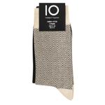 IO Stripe Set of Men's Socks s.41-46 Coffee 2 pairs