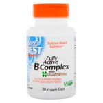 Витамины В и С Doctor's Best Fully Active B Complex with Quatrefolic 30 капсул