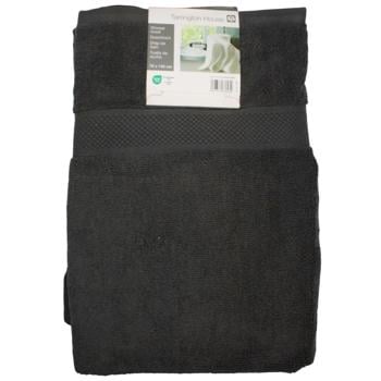 Полотенце Tarrington House антрацит 70x140см