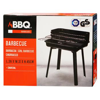 Гриль BBQ вугільний 36х31х45см - купити, ціни на NOVUS - фото 1