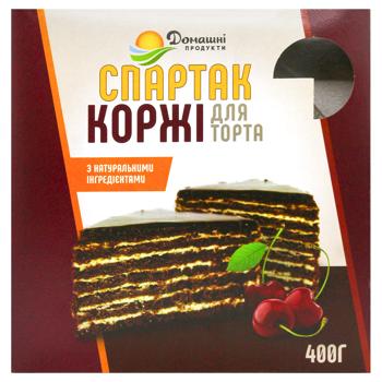 Коржи для торта Домашні Продукти Спартак 400г - купить, цены на Эпицентр FOOD - фото 2