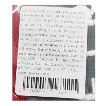 Органайзер дорожній для медикаментів вел. 24*9,5*20 см арт. 36355-9 И115 - купити, ціни на - фото 3