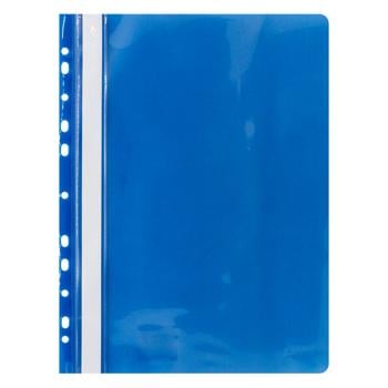 Axent Perforated Blue Folder A4