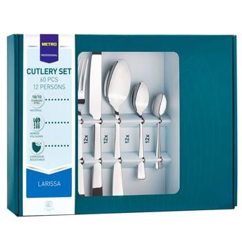 Metro Professional Larissa Cutlery Set 60pcs - buy, prices for METRO - photo 1