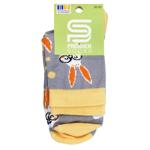 Набор носков детских Premier Socks Зайцы р.20-22 серый 2 пары