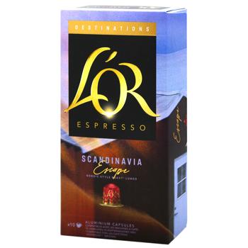 L'OR Espresso Scandinavian Escape Coffee Capsules 5.2g*10pcs - buy, prices for NOVUS - photo 1