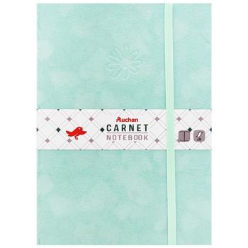 Блокнот Auchan Green А5 80 аркушів - купити, ціни на Auchan - фото 1