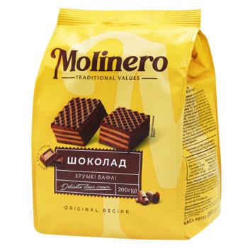 Вафли Molinero со вкусом шоколада 200г - купить, цены на Эпицентр FOOD - фото 1