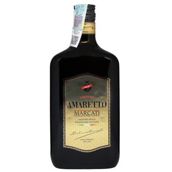 Marcati Amaretto Liqueur 25% 0.7l - buy, prices for COSMOS - photo 1
