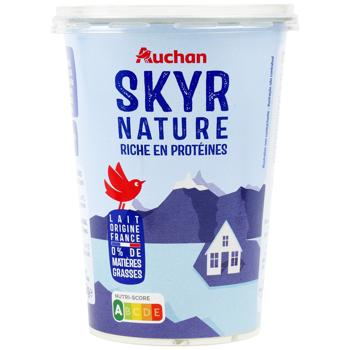 Йогурт Auchan Skyr Натуральний 450г