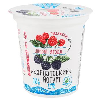 Galychyna Wild Berries Flavored Yogurt 2.2% 260g