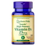 Puritan's Pride Vitamin D3 1000 IU 100 softgels