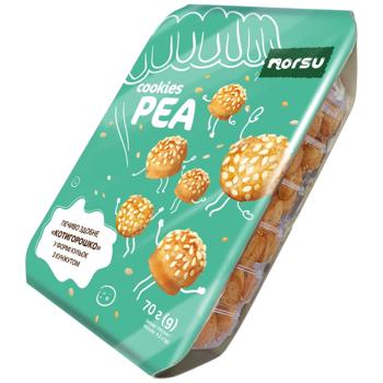 Norsu Pea Sesame Butter Cookies 70g - buy, prices for Epicentr FOOD - photo 1