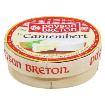 Paysan Breton Le Camembert Cheese 45% 250g - buy, prices for Biotus - photo 1