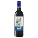 Вино Vive la Vie Merlot красное полусладкое безалкогольное 0,75л