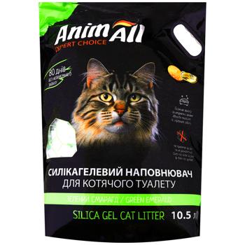 AnimAll Green Emerald Silica Gel Cat Litter 10.5l