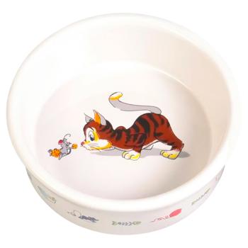 Trixie Ceramic Bowl 11.5cm 200ml White