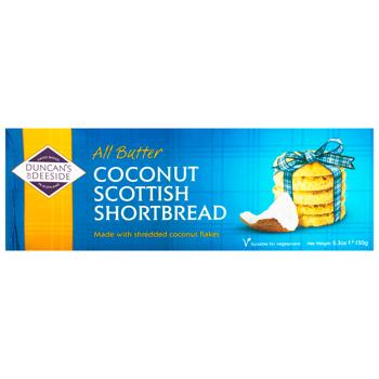 Duncan's of Deeside Coconut Shortbread Cookies 150g - buy, prices for WINETIME - photo 3