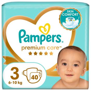 Pampers Premium Care 3 Midi Diapers 6-10kg 40pieces - buy, prices for NOVUS - photo 2