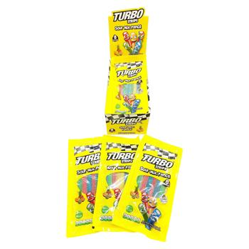 Жувальні цукерки Turbo - Sour mix 80г - купить, цены на Grono - фото 1