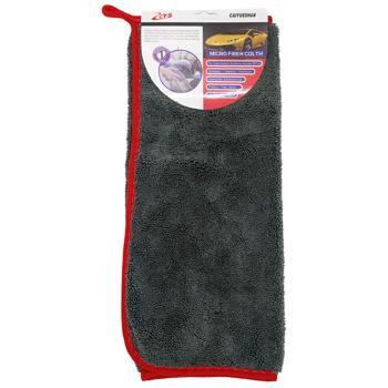 Microfiber Gray Car Cloth 40*40cm - buy, prices for COSMOS - photo 1