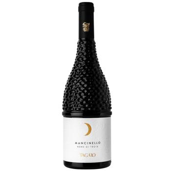 Вино Tagaro Mancinello Nero di Troia червоне сухе 15% 0,75л - купити, ціни на Cупермаркет "Харків" - фото 1