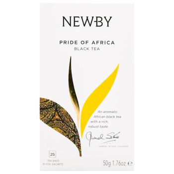 Чай черный Newby Pride of Africa 2г*25шт - купить, цены на ULTRAMARKET - фото 2